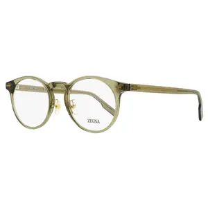 Zegna Pantos Leggerissimo Eyeglasses EZ5249-H 051 Transparent Mastic 50mm