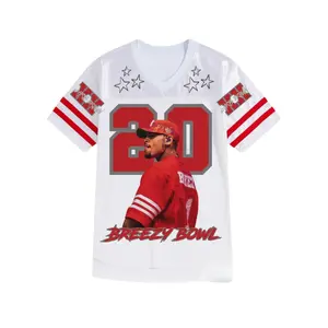 Breezy Bowl Jersey Chrisinspired Football Tee