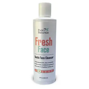 Pure 7 Naturals Fresh Face Gentle Face Cleanser For Healthier Looking Skin Cleansing Facial