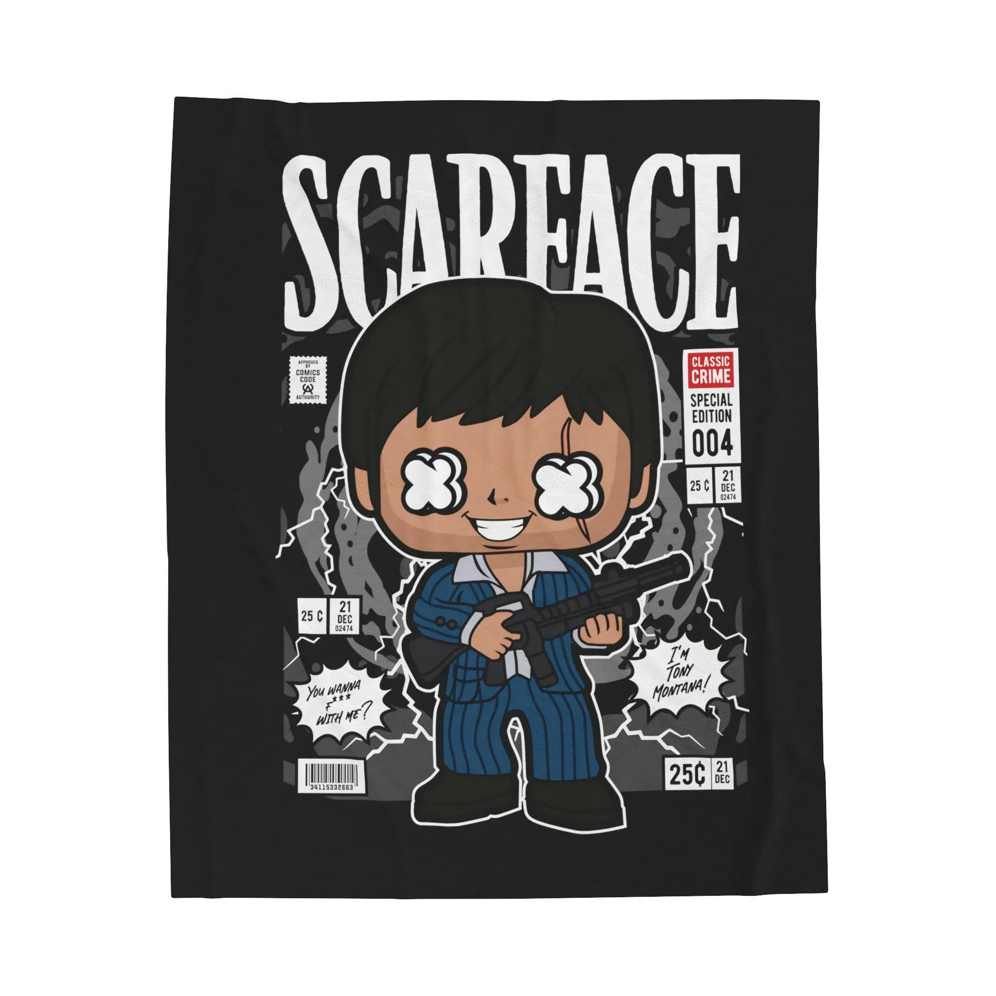 Scarface Funko Plush Blanket