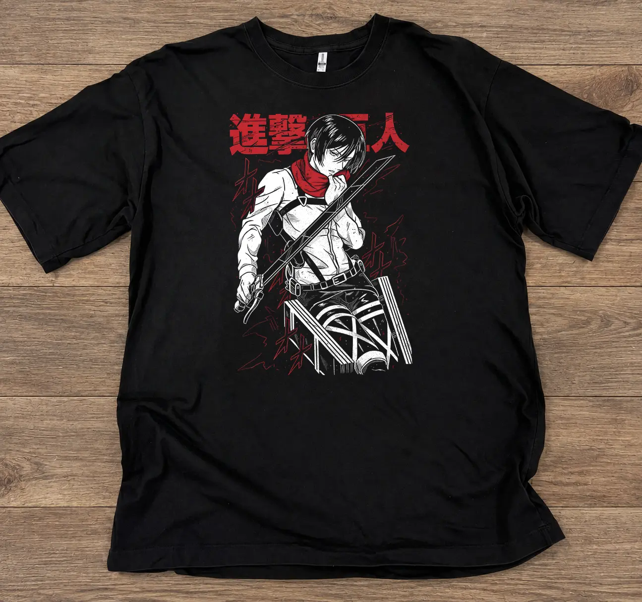 Mikasa Attack On Titan Anime Unisex T-Shirt, Anime Fan Shirt, Gift For Fan