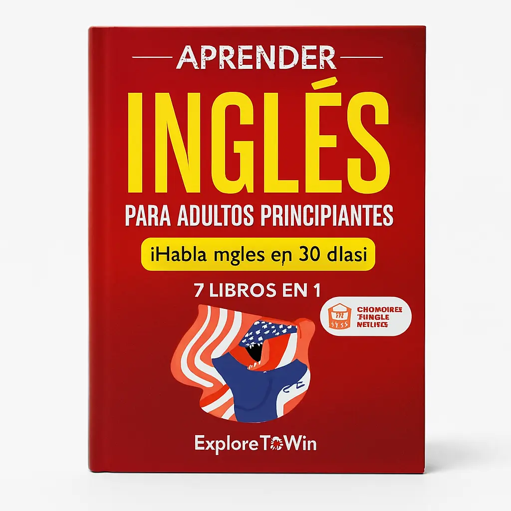 Aprender Inglés para Adultos Principiantes (7 Libros en 1) | Curso Completo con Gramática Vocabulario y Conversación Habla Inglés en 30 Días Ideal para Viajes Trabajo y Estudio