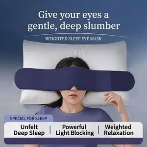 Deep Sleep Gravity Eye Mask for Insomnia, Home Sleep Aid with Light Blocking, Unisex Sleep Assistant Must-Have
