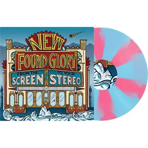 New Found Glory - From The Screen To Your Stereo 1  [VINYL RECORD - LP] Blue, Colored Vinyl, Pink