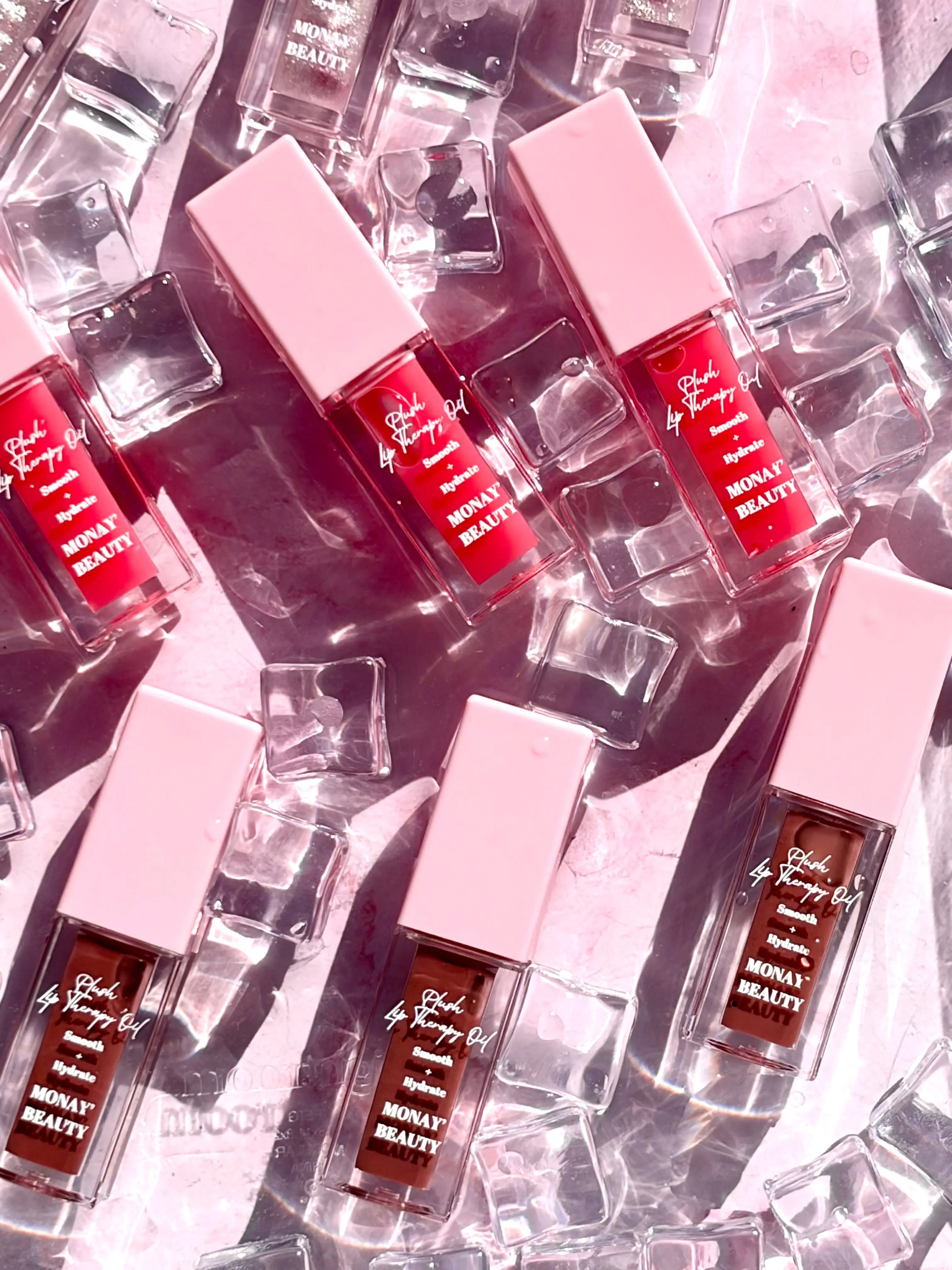 Lip Therapy Oil Coconut Moisture Moisturizer Hydrating for Soft Smooth Lips with Vitamin E & Grape Seed Oil