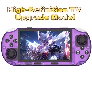 Upgraded Sf3000hd Retro Handheld Game Console, 4.5 Inch IPS Screen, Supports HDMI Interface, Compatible with Ps1 Gba Sfc Games