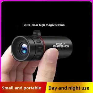 Professional 2000X25 Telescope High Magnification High Definition Monocular Night Vision Outdoor Portable Photography