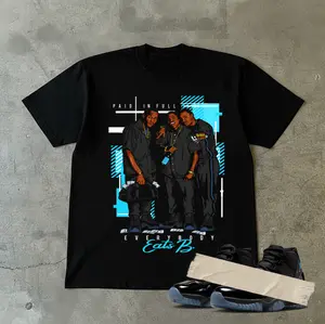 Everybody Eats B Shirt To Match Gamma Blue 11s, Streetwear Style, Sneaker Fashion