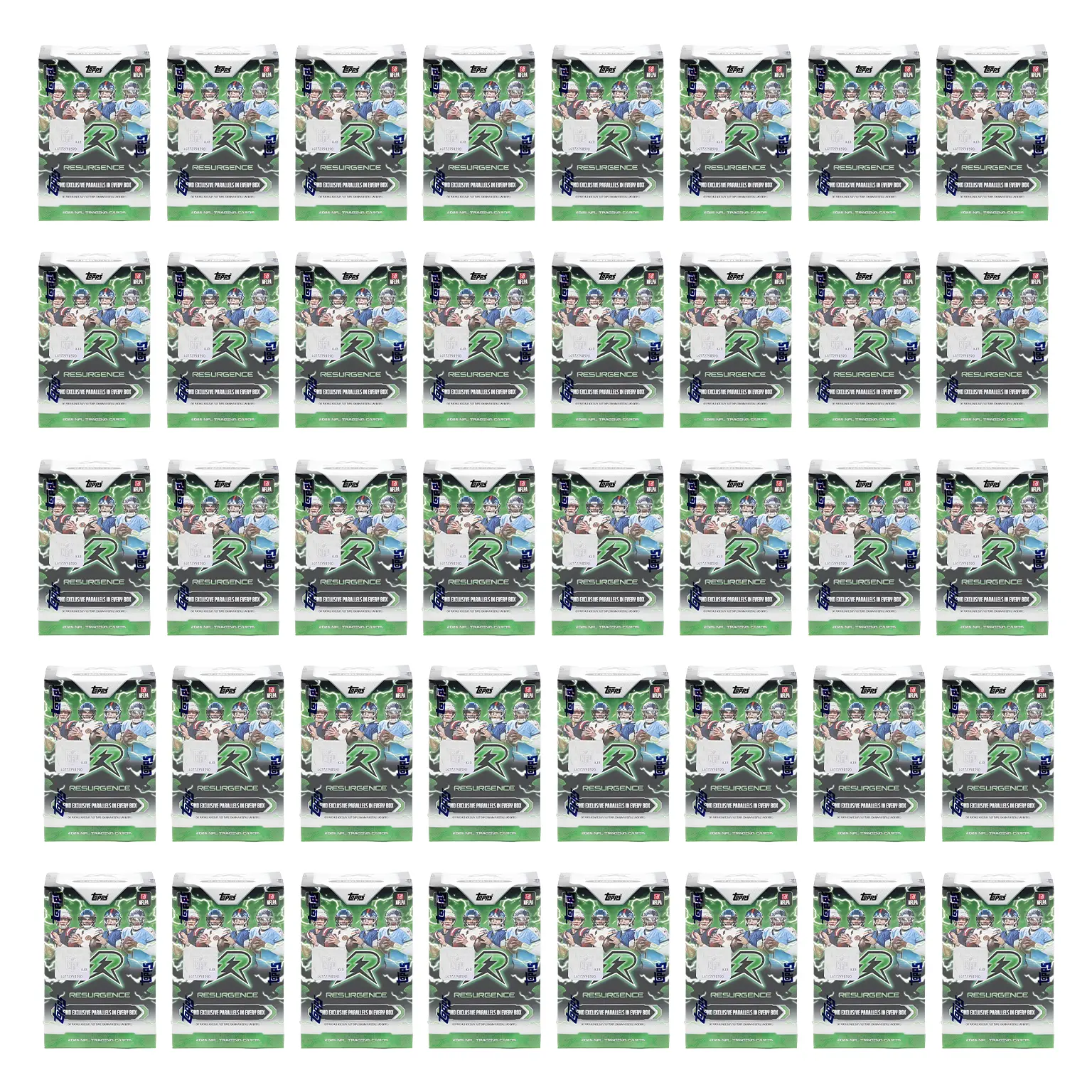 [1 Full Case] 2025 Topps Resurgence Football Blaster Pick Your Team Break
