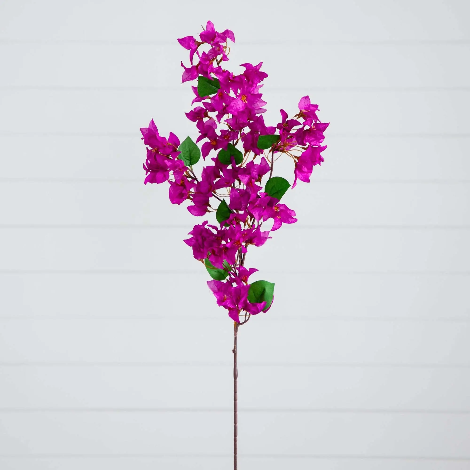 47 in Vivid Artificial Bougainvillea Stems - 3-Piece Bouquet Decorative Flowers, Artificial Plants for Indoor Room Home Decor, Bouquet Artificial Flowers