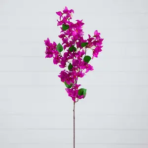 47" Artificial Bougainvillea Stems - Set of 3