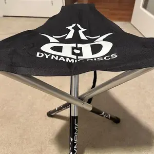 Dynamic Stool - Portable Seating Solution for Disc Golf Games
