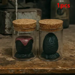 Cute Mini Alien Xenomorph Eggs Jar, Alien Egg Replica, Sci-Fi Decorative Home Decor, Collectible Sculpture, Perfect for Fans