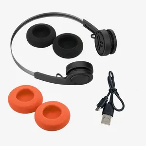 Best-selling small-headband Bluetooth wireless mobile phone headphones, portable, retro, heavy bass, Gauss KOSSJLAB same model