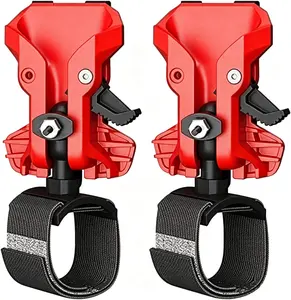 Electric Tool Waist Hook,Belt Holders Tool,for Drills and Hammers,Self Locking,Quick Draw Metal Waist Hanger with Double Lock System,Universal Drill Belt Clip,Easily Attach to Any Belt