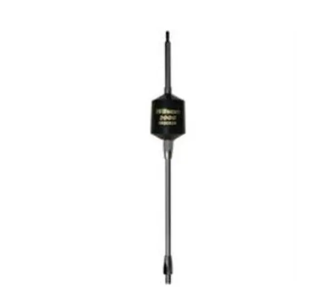 Wilson CB Radio Antenna, T2000 Series Center-Loaded, Stainless Steel 10-Shaft, Black Metal Design for Mobile Auto and Boating, Cb Signal, Automotive, Loaded Coil