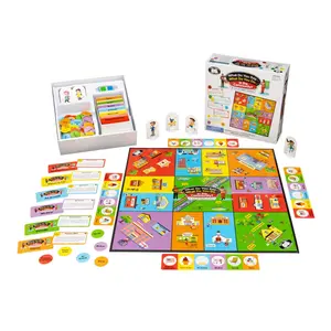 What Do You Say What Do You Do In The Community Social Skills Board Game for Kids, Speech Therapy Activity for Pragmatic Language, Decision Making, Problem Solving & Role Play, 390 Community Situation Cards, SEL Classroom & Special Education Learning Game