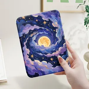1 Pcs colorful painted e-book reader case hard case Compatible with Kindle 6" (10th Generation, 2019), Kindle Paperwhite 6.8" (11th Gen, 2021),Hard shell protection for drop resistance and durability,Holiday gift guide and popular recommendations