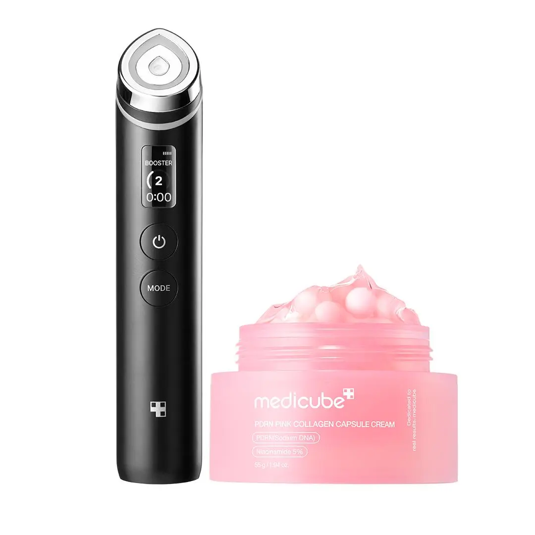 BLACK Booster Pro + PDRN Capsule Cream