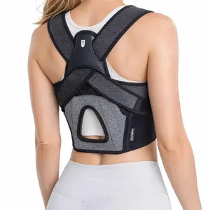 LibertyMove Posture Corrector for Women, Adjustable Upper-Back Brace for Shoulder & Upper-Back Pain Relief - Aesthetically Designed & Breathable Back Straightener, Helps Improve Rounded Shoulders, Slouching & Poor Posture, Discreet Under Clothes