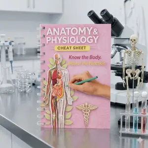 Anatomy and Physiology Cheat Sheet, Nursing A&P Study Guide, Medical Student Notes and Quick Reference Learning Resource
