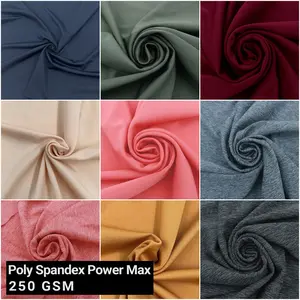 Yoga Pro 60" Polyester Spandex Power Max Fabric - 250gsm, Ideal for Activewear (SKU-764)