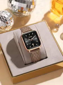 Sunkta Women's Quartz Watch (rose Gold), Calendar Waterproof Night Glow, Fashion Gift, Suitable for Daily Wear & Holidays, Elegant Ladies' Wristwatch