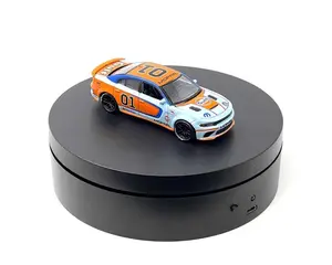 Mini Rotating Display Turntable 4.75" USB/Battery Powered | 360° Collector Display Stand