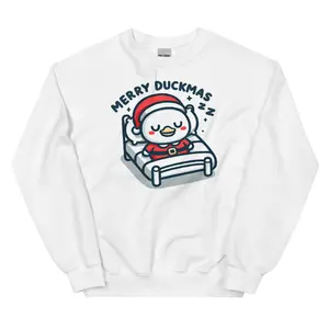 Merry Duckmas Sweatshirt / Unisex