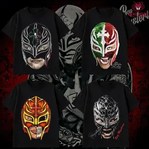 [Colection] WWE Rey Mysterio Wrestling Tee 100% Cotton, 619 Lucha Libre Shirt, Oversized Streetwear Unisex Gift for Him Gift for Girl