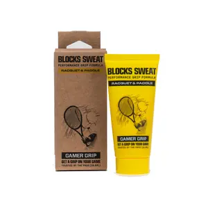 Gamer Grip - Sweat-Blocking Hand Grip for Racquet & Paddle Sports (Tennis, Pickleball, Padel)