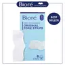 Bioré Skincare Original Deep Cleansing Pore Strips, Blackhead Removal Nose Strips, Instant Pore Unclogging, Oil-Free, Non-Comedogenic, 8-Count Pack