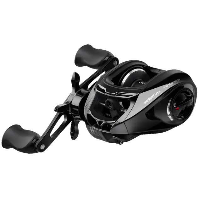 Piscifun Torrent Lite Baitcasting Reel Ultra Light Bass Fishing Gear 5.5 oz Carbon Fiber Frame 9+1 Bearings 40mm Low-Profile Palm-Perfect Side Plate