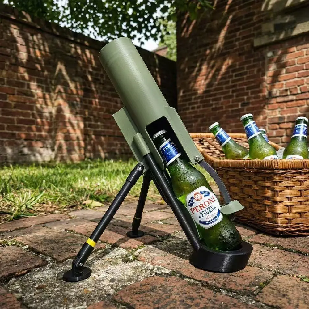 Viral Mortar Bottle Opener That Shoots Caps! Your New Party MVP