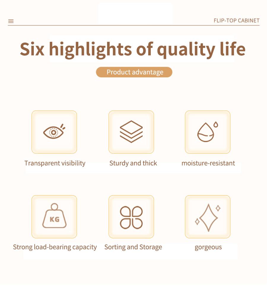 No Assembly Required Foldable Storage Cabinet with Wheels, Large Capacity Double Door Dustproof Closet Organizer for Bedroom, Small Apartment, Rental Home