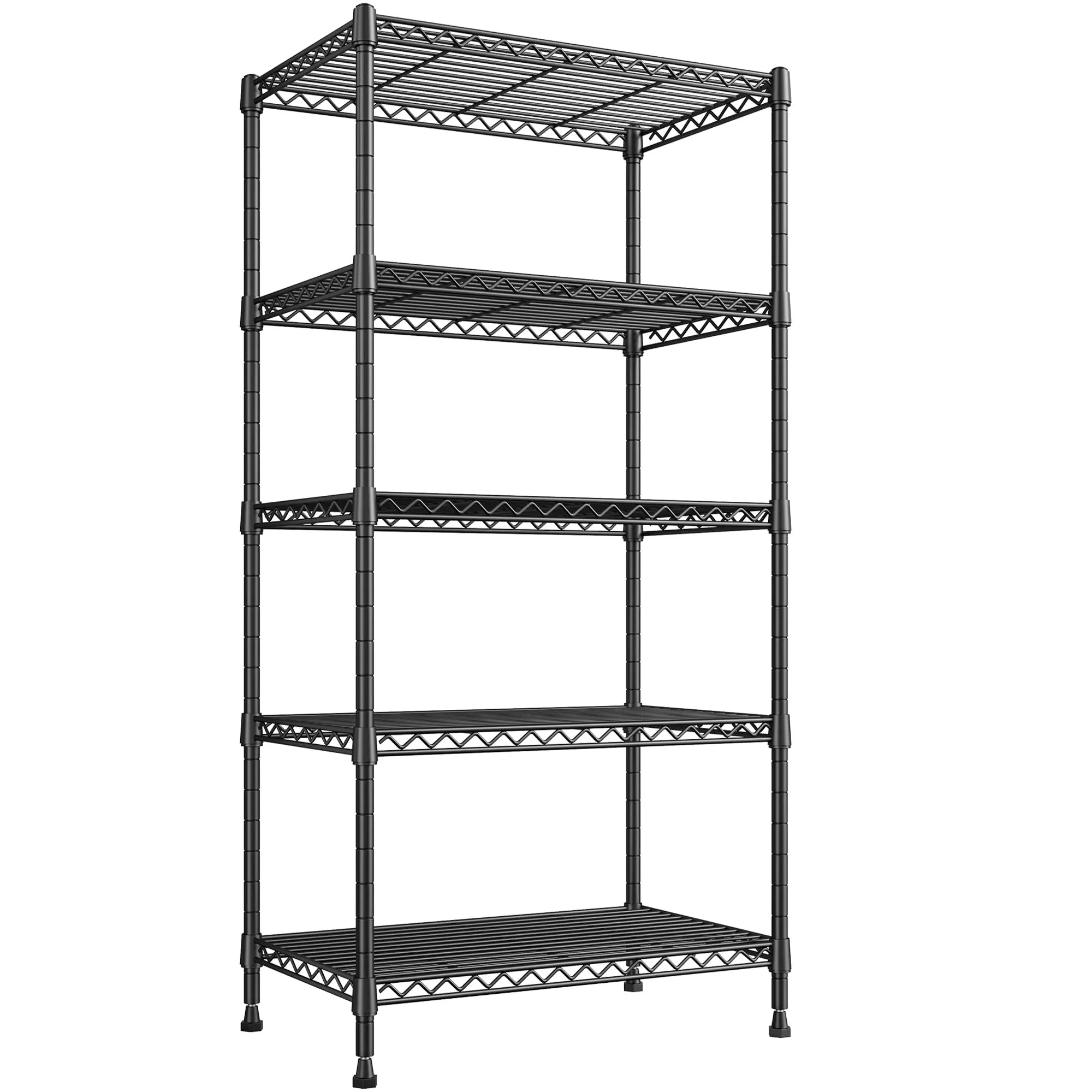 63"H X 21.65"W X 11.8"D, 5 Tier