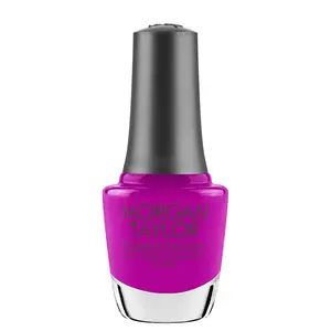 Morgan Taylor Bright Side, Professional Lacquer, Vibrant, Chip-Resistant, Fast-Drying, Long-Lasting, High-Shine, Perfect for Manicures & Pedicure, 15mL.