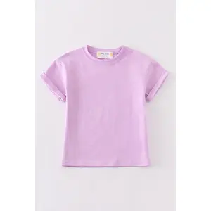 Premium Lilac basic T-shirt