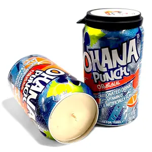 Ohana Punch Candle | Hand Poured Soda Can Candle | 12 oz Soda Themed