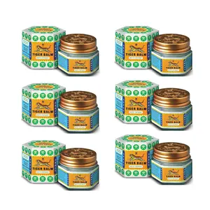 Tiger Balm White 21ml Herbal Body Balm Cooling Formula Travel Size Multi Pack Options
