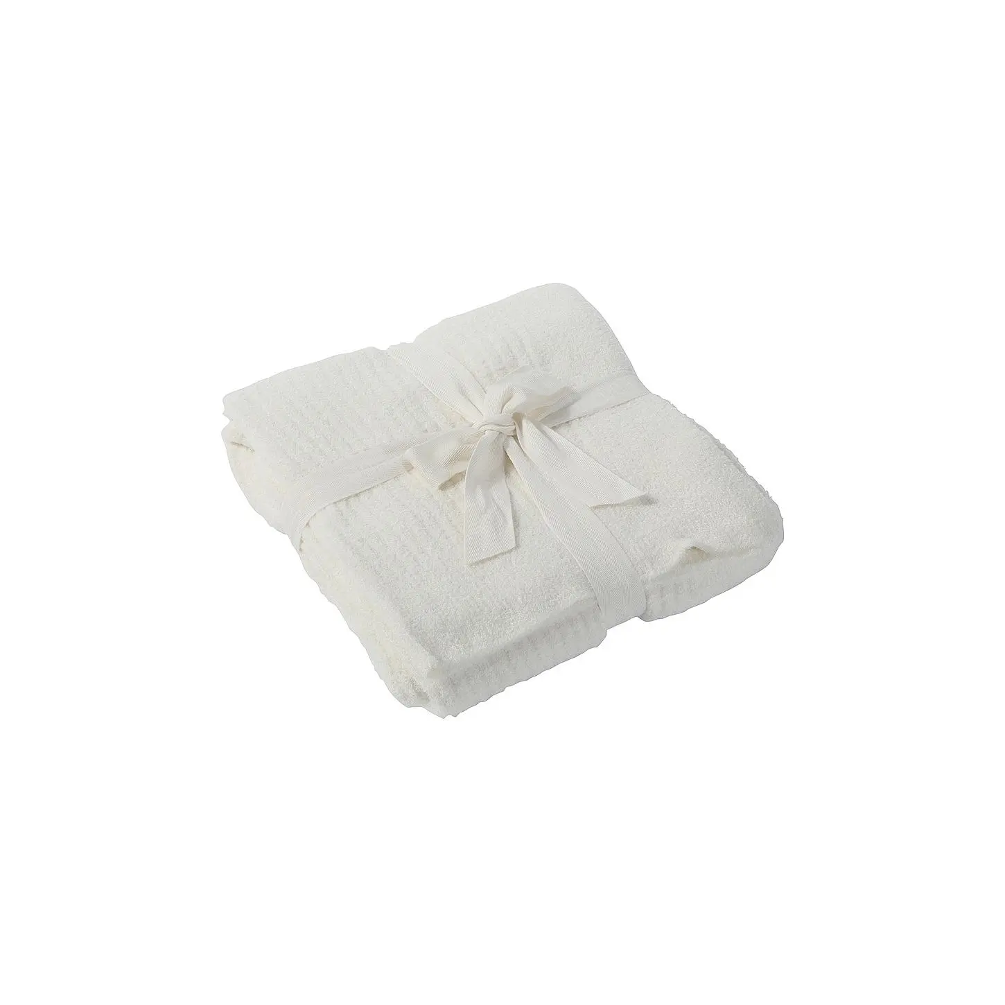 Barefoot Dreams Cozychic Lite Ribbed Throw in Pearl