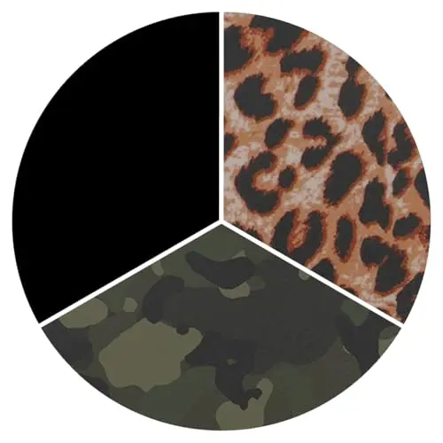Black/Leopard/Camo