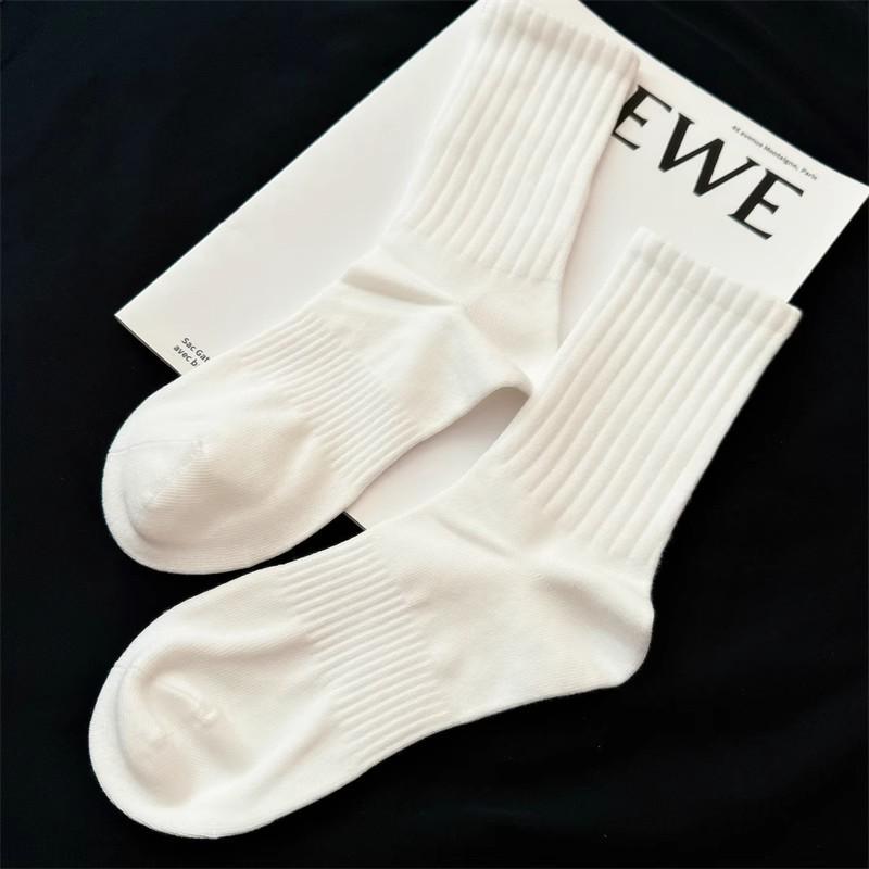 5-Pair Men's Medium Socks Summer Thin Short Socks Ship Socks Cotton Sweat Absorbent and Odorous Towel Bottom Outdoor Sports Football Basketball Men's and Women's Socks 5-Pair Men's Medium Socks Summer Thin Short Socks Ship Socks Cotton Sweat Absorbent and Odorous Towel Bottom Outdoor Sports Football Basketball Men's and Women's Socks