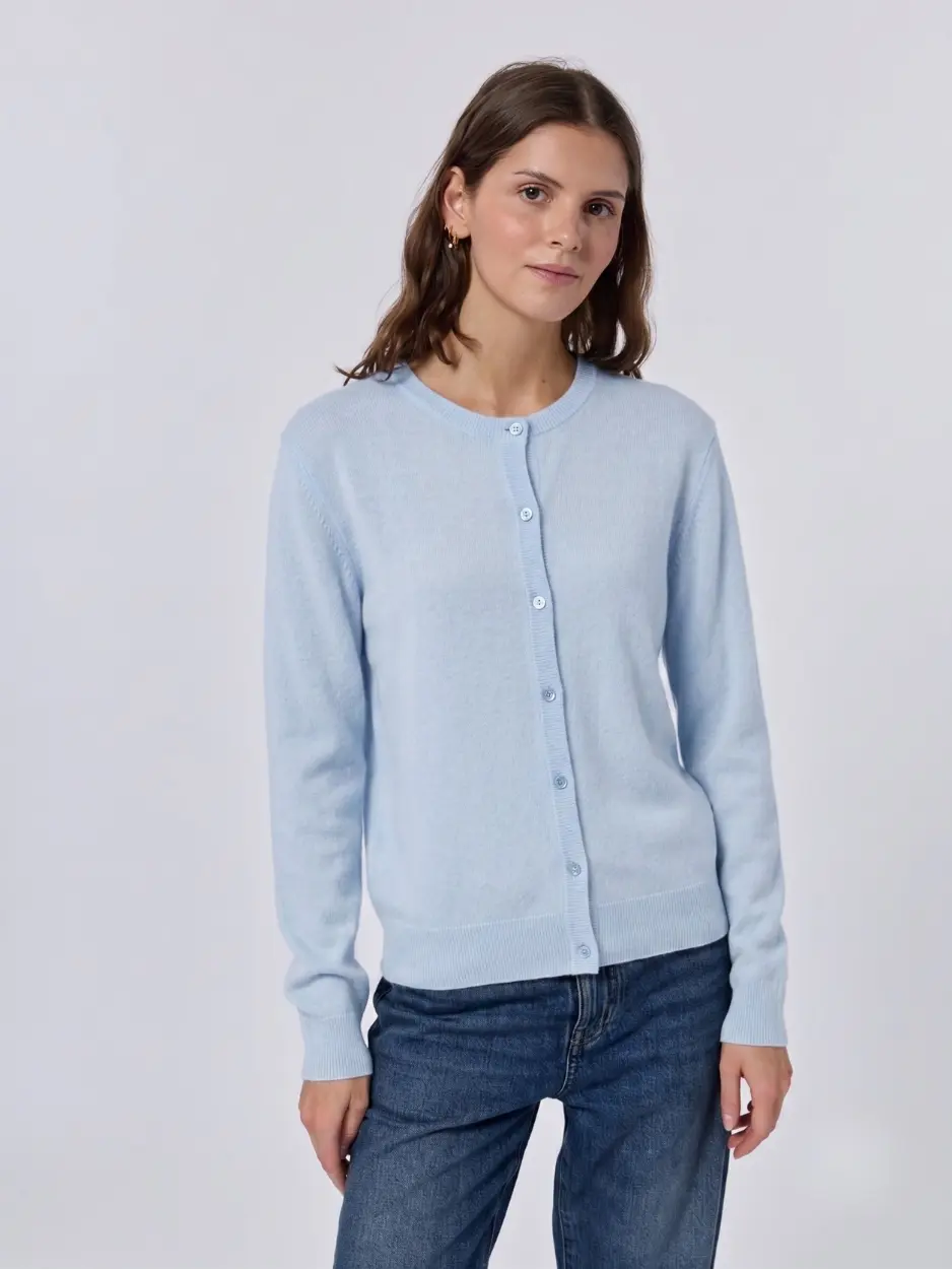 Custom Women's 100% Cashmere Cardigan