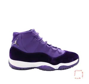 Purple High-Top Suede Basketball Sneakers with White Midsole and Matching Rubber Outsole