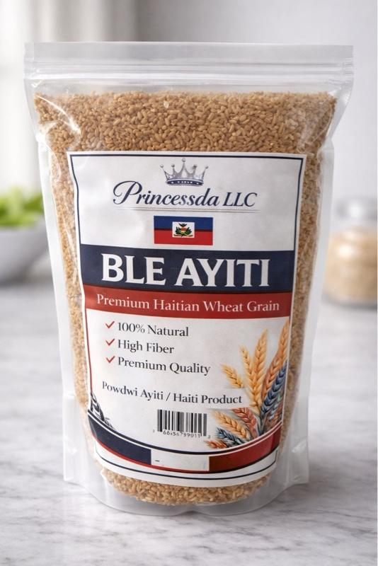 Princessda LLC BLE Ayiti Premium Haitian Wheat Grain 100% Natural High Fiber Quality Powdwi Ayiti/Haiti Product