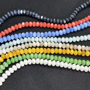 3×4 mm natural freshwater shell beads, counting beads, assorted colors available; DIY handmade necklace, bracelet accessory; suitable for various jewelry and jewelry combinations.