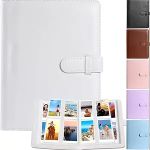 Photo Album, 128 Pockets Photo Album for Fujifilm Instax 7S 8 9 11 25 70 Mini Camera, Home Decor Photo Album for Living Room Bedroom, Scrapbook Photo Album