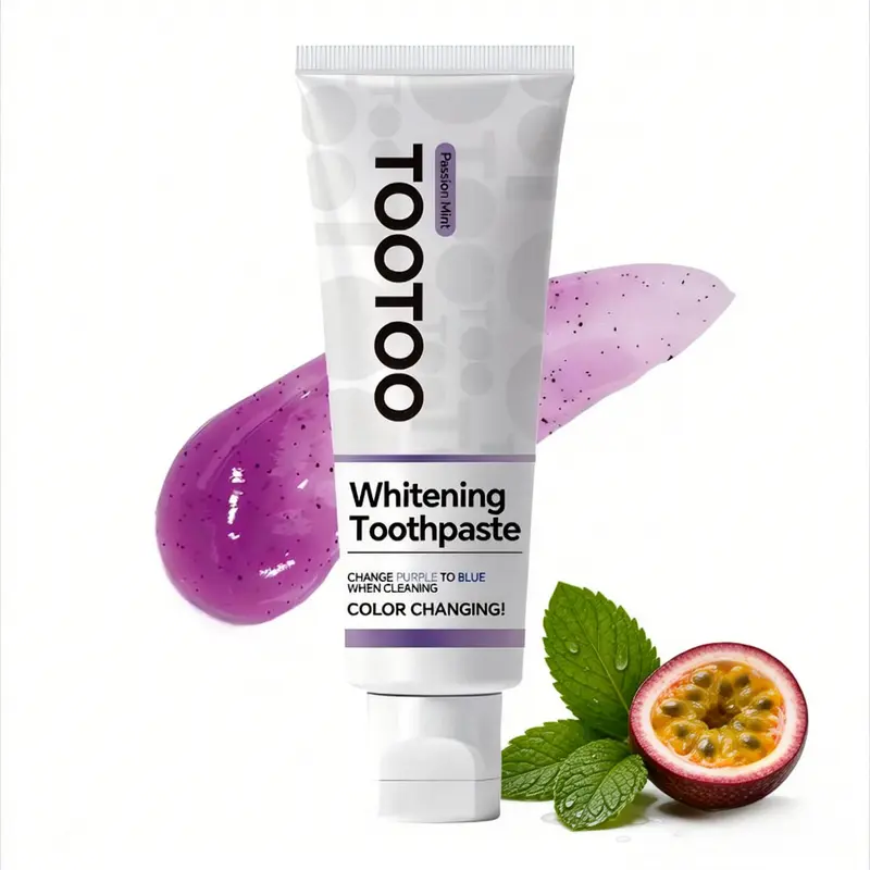 Niacinamide Whitening Toothpaste for Adults - 7 Days Brightening, Gentle Kind Care, Chemical-Free Mint Flavor, Teeth Stain Cleaner, Color Correction, Complete Oral Care, 120g Healthy Passi Formula (niacinamidetoothpaste)
