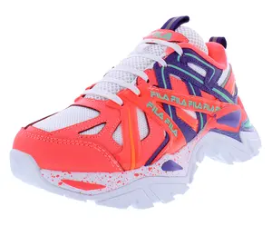 FILA Girls' Electrove 2 GS Athletic Shoes, Chunky Colorblock Sports Footwear and Casual Fashion Trainer, Footwear Athletic Trainer